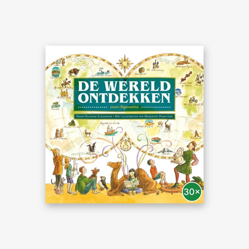 De boeken in het pakket De wereld ontdekken voor beginners – klassenset 30 boeken